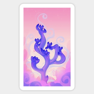 Lilac Coral Sticker